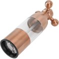 thumbnail image 4 of Wekity Pepper Mill Professional Refillable, Pepper Salt Grinder Refillable, Coarseness Manual Pepper Salt Grinder, for Kitchen (Rose Gold Small)-0630, 4 of 5