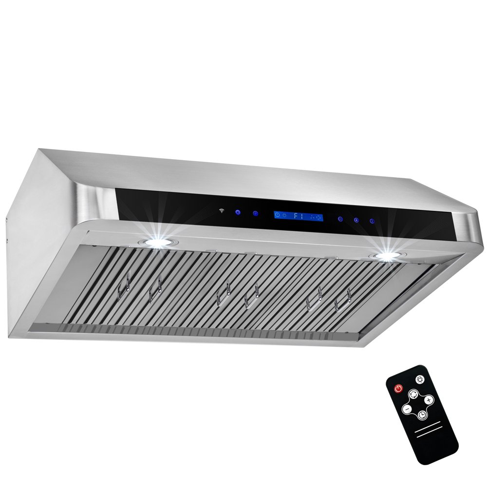 AKDY 36" Under Stainless Steel Range Hood Touch Panel Control w