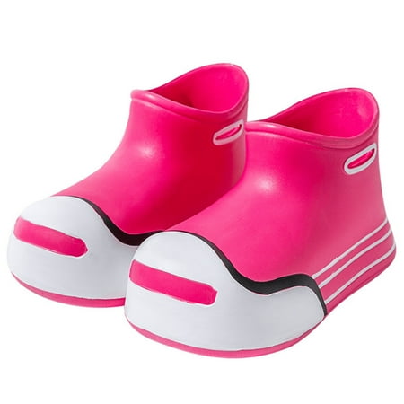 

Girls Boots Big Kids Children Boys Cute Colorful Rain Boots Portable Comfortable Slip Rain Bootsy Day Wear Girls Shoes (11 Years-11.5 Years)