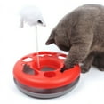 thumbnail image 2 of EIMELI Chat Mouvant Souris Printemps Jouer Balle Tourne-Disque Rond Formation Jouet Interactif, 2 of 6