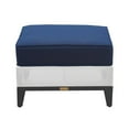 thumbnail image 6 of Tommy Hilfiger Hampton Outdoor Ottoman Coastal White and Navy, 6 of 8