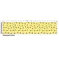 thumbnail image 3 of Ambesonne Fruits Fabric by the Yard Upholstery, Pop Art Drawn Watermelon, 1 Yard, Pastel Yellow Pale Pink, 3 of 5