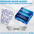 thumbnail image 4 of Cuchillas de afeitar Straight Razor GTEX 100 para hombre, 4 of 6