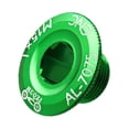 thumbnail image 4 of Pernos de de bicicleta, cubierta de de bicicleta, tornillo de s de metal ligero y duradero Verde Cola Perno del juego de bielas de bicicleta, 4 of 7