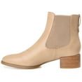 thumbnail image 3 of Journee Womens Chayse Pull On Stacked Heel Booties, 3 of 9