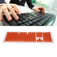 thumbnail image 4 of Fyydes Keyboard Keycaps 108 Key OEM Height DIY Transparent Matte Mechanical Keycap for 61/87/104 Key Mechanical Keyboard,Backlit Keycaps,Pastel Keycaps, 4 of 8