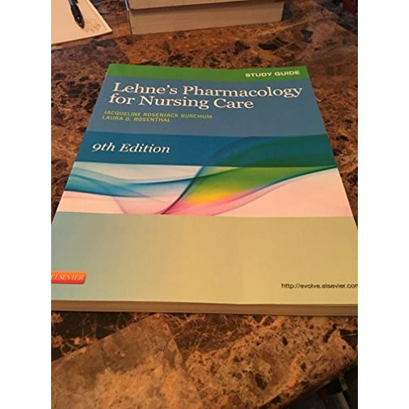 Pre-Owned Study Guide for Lehne's Pharmacology for Nursing Care, 9780323322591, 032332259X, Paperback, 9 edition