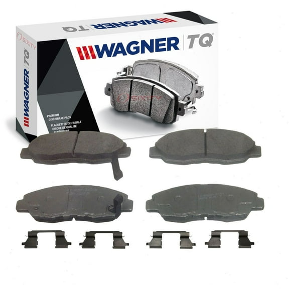Wagner Front TQ Disc Brake Pad Set compatible with Honda Civic 1.6L 1.7L 1.8L 2.0L L4 1996-2011