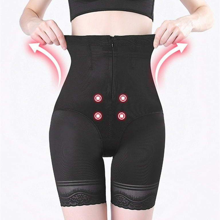 Herrnalise Firm Tummy Compression Bodysuit Shaper with Butt Lifter Women  Postpartum Slimming Pants Closed Small Stomach Thin Legs Magical Shapewear