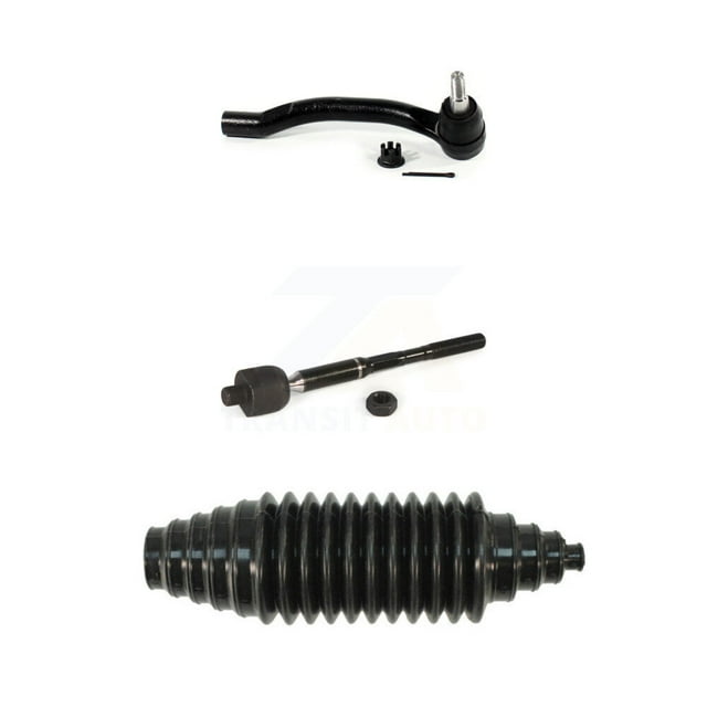Transit Auto Front Left (Driver Side) Steering Tie Rod End & Boot Kit for Car Nissan Altima Maxima KTB-100518
