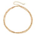 thumbnail image 1 of Gargantilla de cadena de oro Collar largo de cadena delicada Sincero Hogar, 1 of 2