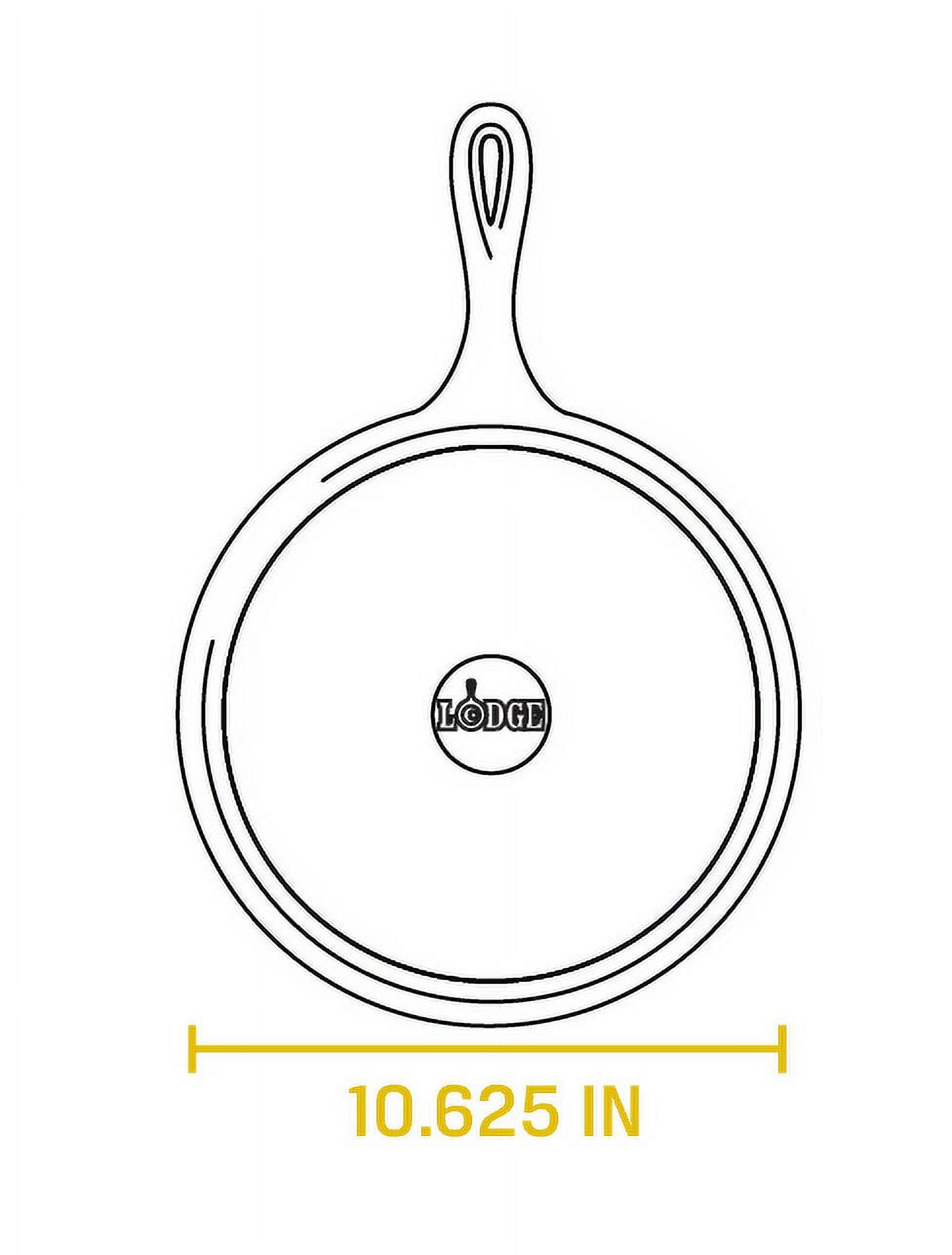 Lodge 10.5" Seasoned Cast Iron Griddle photo 6