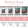 thumbnail image 5 of Kuscheln Christmas Blanket, Holiday Throw Blanket for Couch Bed Sofa, Xmas Gift for Kids Women Men, Cozy Winter Gift for Family, Warm Christmas Decor Blanket for Home Living Room Use, 5 of 10
