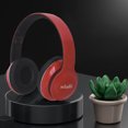 thumbnail image 7 of Wireless Over Ear Headphones Bluetooth Bluetooth Headphones Over Ear Foldable Wireless and Wired Stereo Headset for Cell Phone PC Soft Earmuffs Light Weight for Prolonged Wearing, 7 of 7