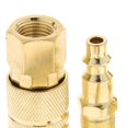 thumbnail image 3 of 1/4" connect quickly Coupler Air Line Hose Plug Fittings male and female Tool, 3 of 8