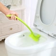 thumbnail image 6 of 15" Double Sided Toilet Brush - Long Handle Bowl Scrub Brush with 2 Cleaning Heads for Deep Corner Cleaning (3 Colors Available), 6 of 6