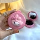 thumbnail image 3 of Sanrio-Espejo de maquillaje de Hello Kitty, accesorios de Anime, My Melody Kuromi, Airbag plegable, peine portátil, espejo para llevar, regalo Y2K, 3 of 4