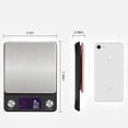 thumbnail image 5 of Rechargeable Digital Kitchen Scale Gram Ounces, 9 Measurement Units, 5 of 5