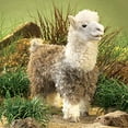 thumbnail image 1 of Folkmanis Alpaca Hand Puppet, White, 1 EA, 1 of 4