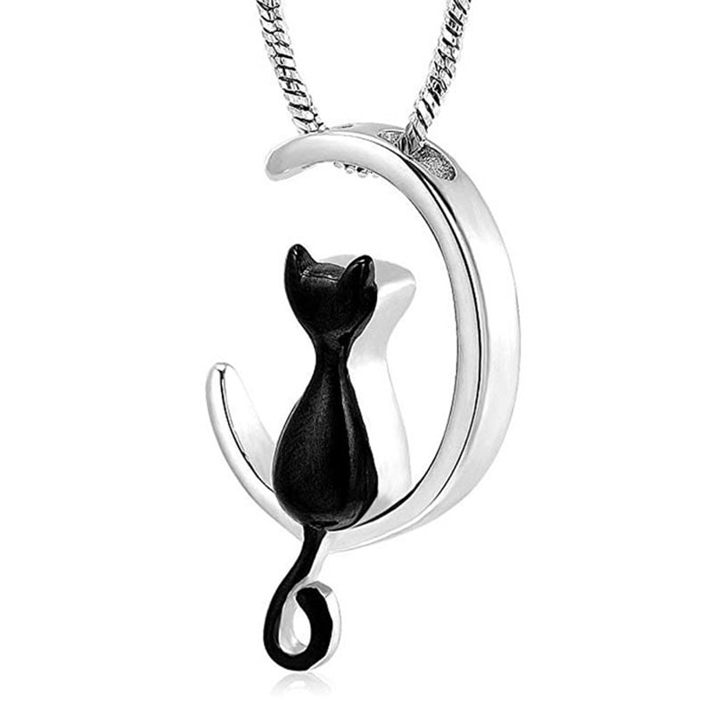 AkoaDa AkoaDa Cat Ashes Necklace Memorial Pet's Cremation Urn