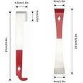 thumbnail image 2 of 2 Pack Stainless Steel Bee Hive Tools Scrapers 2 Styles Raising Frame Beekeeper Beekeeping Equipment, 2 of 5