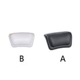 thumbnail image 2 of Inteprter Cojín para bañera, ventosa para baño, almohada Universal y cómoda, reposacabezas para bañera, ducha para el cuello, inodoro, Hotel Spa Juegos de accesorios de baño Blanco Inteprter HA071437-02B, 2 of 6