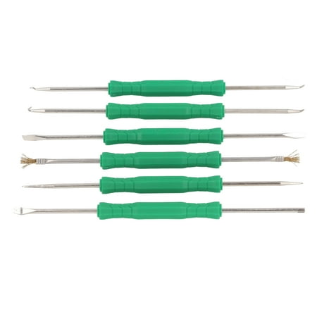 

Solder Assist Tool Hard ABS Aluminum Alloy Welding Assist Tools 6 Pcs Double Sided For Maintenance