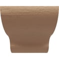 thumbnail image 2 of 4"W x 8"D x 4"H Wide Greensboro Rough Cedar Woodgrain TimberThane Corbel, Primed Tan, 2 of 6