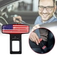 thumbnail image 4 of 2 uds Clip para cinturón de seguridad de moda Clip para cinturón de seguridad de coche extensor Bling Clip para cinturón de seguridad de coche, 4 of 8
