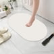 thumbnail image 5 of Alfombra de baño superabsorbente de secado rápido con base de goma antideslizante | Alfombra de baño moderna y lavable para ducha | 40 x 60 cm, 5 of 6