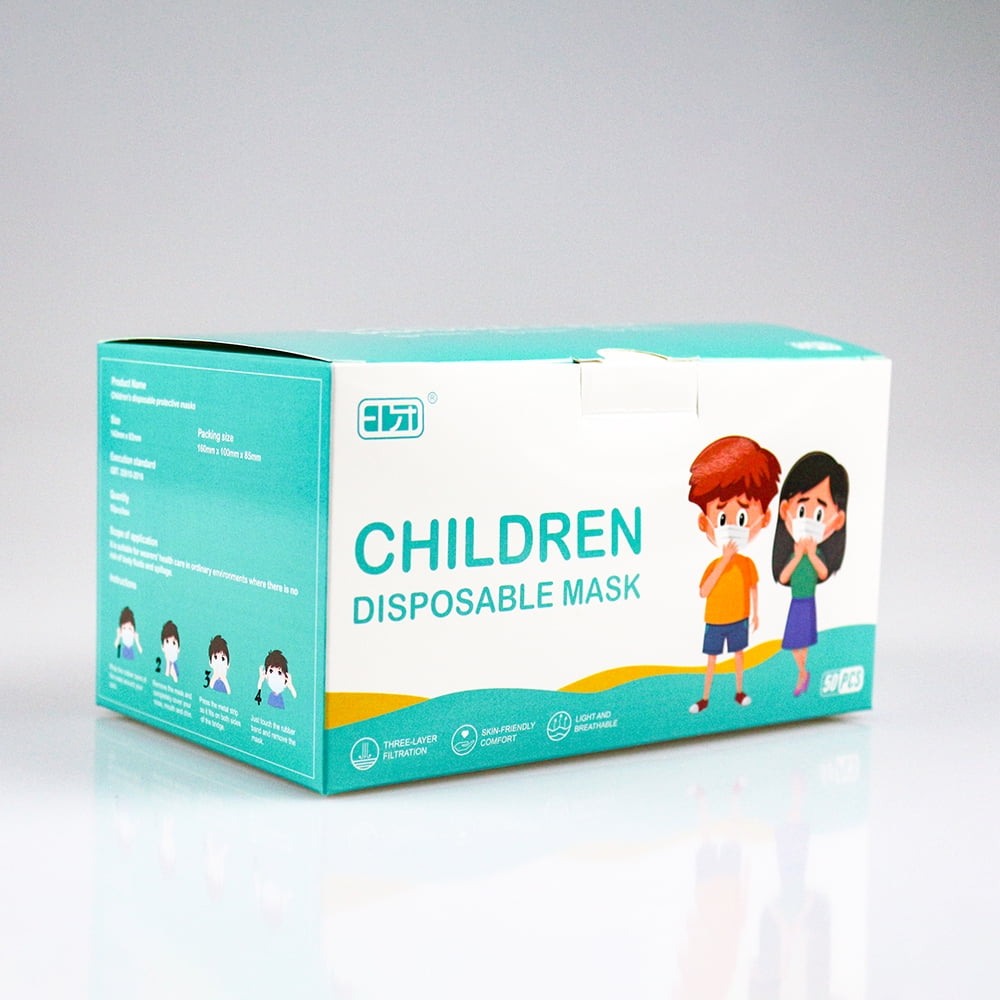 Yintuan Disposable Earloop Face Masks, 50 Count