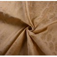 thumbnail image 1 of eloria Damask Embroidered Brocade Jacquard Sewing Apparel Making Fabric by the Yard Kurta Dress Apparel Cloth, Color: Gold 1, 1 of 1