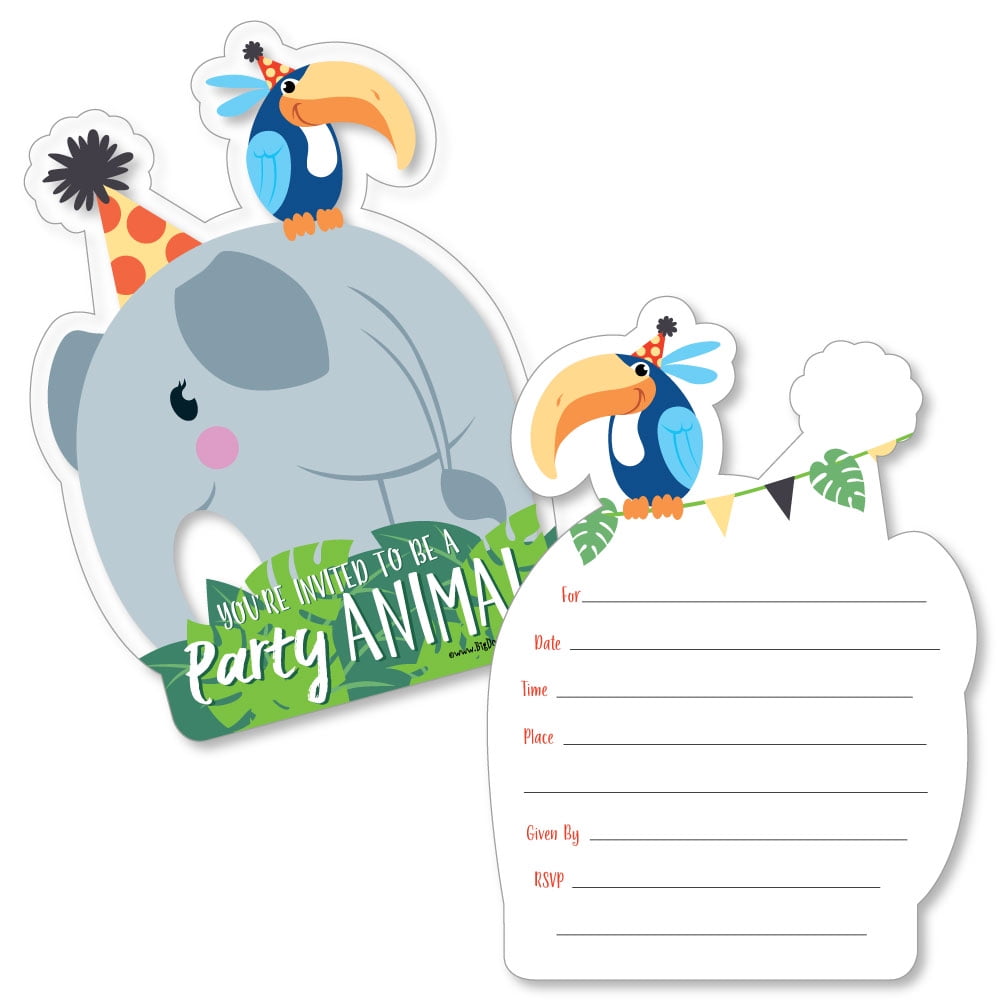 safari baby shower invitations walmart