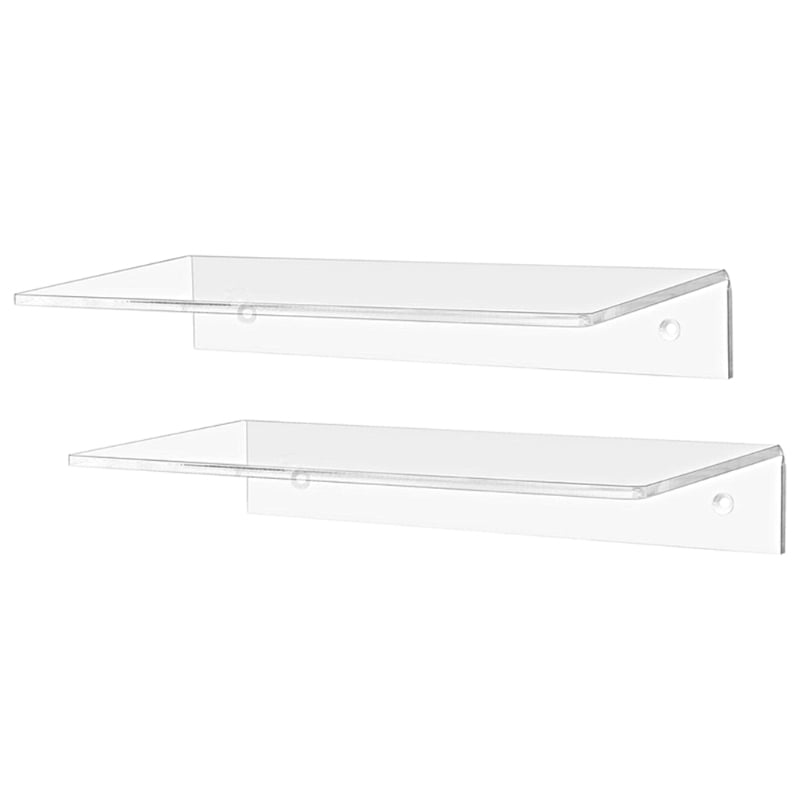 Details about   Set of 3,Wall Mounted Shelves for Pop Figures Collections & Kids Clear Bookshelf 