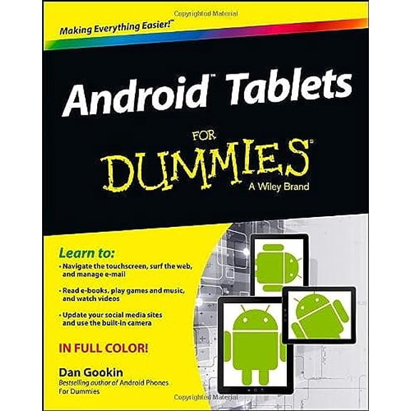 Pre-Owned Android Tablets For Dummies (Paperback) 111854319X 9781118543191