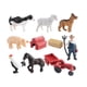 thumbnail image 2 of Mini granero realista Hugo 10 piezas juguete educativo Tractor figuras de animales de granja, 2 of 10