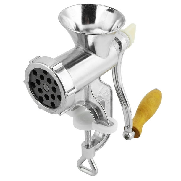 Manual Meat Grinder, Hand Crank Mincer, Aluminum Alloy Meat Mincer