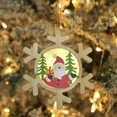 thumbnail image 6 of EUDIDV Xmas Decorative Lights Wish New Christmas Lighted Doorplate Christmas Decoration Doorplate Wooden Welcome Wooden Sign Decoration Home Door Hanging Festive Supplies, 6 of 7