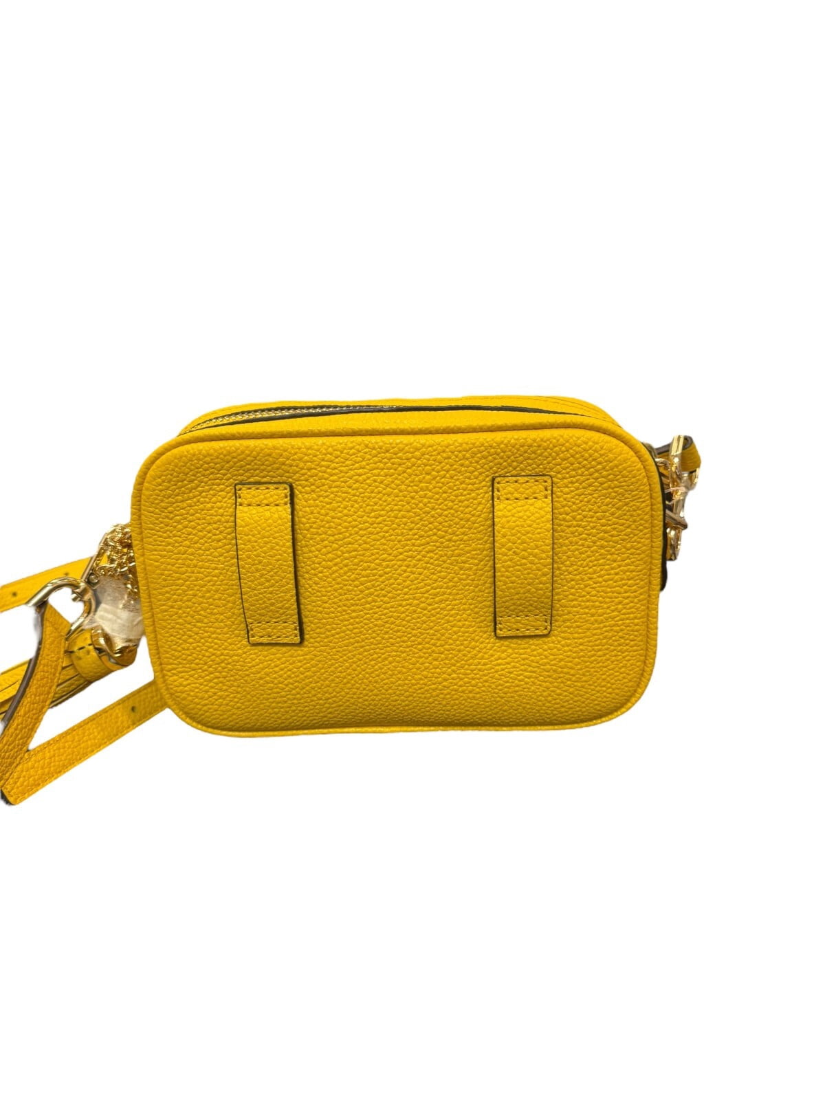 Michael Kors Small Camera Belt Bag Sunflower Pebble Leather 