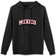 thumbnail image 1 of Sudadera con capucha estilo retro con estampado "MEXICO", confeccionada en una suave mezcla de algodón, para hombre y mujer, 1 of 5