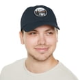 thumbnail image 5 of Snowy Mountain Logo Dad Hat Strap Back Circle Round Patch Adjustable, 5 of 7