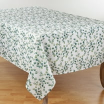 Saro Lifestyle Eucalyptus Leaf Tablecloth