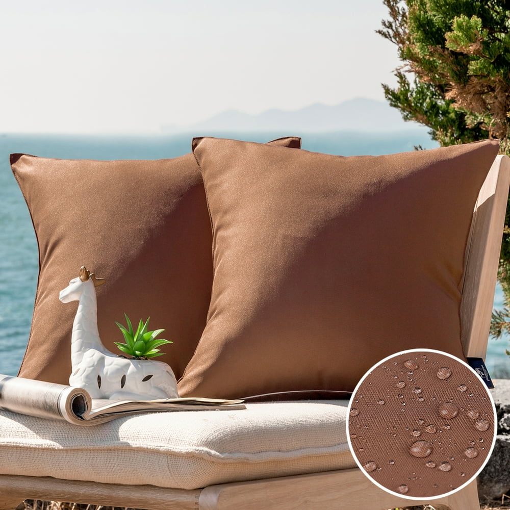 Phantoscope Summer Waterproof Square Cusion Outdoor Decorative Throw