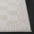 thumbnail image 3 of SAFAVIEH Parker Grace Checkered Area Rug, Taupe, 4' x 6', 3 of 7