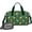 Green Cartoon Dinosaurs, variant on Women Men Gym Bag,Green Crocodile Rainbow Pattern Small Duffle Bag Spend the Night Bags for Women with Shoes Compartment Washbag,Detachable Shoulder Strap,19.7x8.3x11 Inches