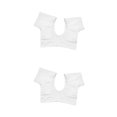 thumbnail image 3 of Seitruly Women Underarm Armpit Vest Top Sweat   Absorbing Shirt Pad Sweat 2piezas Blanco METRO, 3 of 6