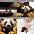 thumbnail image 4 of Panda Double Layered Insulated Lunch Bag with Two Compartments | Large Capacity Refridgerated Lunch Bags for Hand Carry - 7.1x11.4x16.1 inches, 4 of 6
