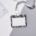 thumbnail image 6 of Cauagu colorful snow board for ID Badge Holder,Badge Holder with Windows Key Card Work Badge Sleeve for Office/ Factory/ID Credit Cards/Proximity Key Cards, 6 of 7