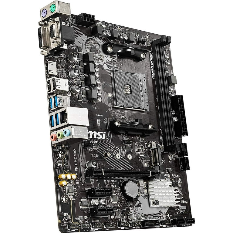 MSI B450M PRO M2 MAX Desktop Motherboard
