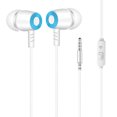 thumbnail image 2 of Twowood auricular 3.5mm Universal HiFi cableado en el subwoofer auricular de Subwoofer Earbudos para Auriculares para Android, 2 of 7